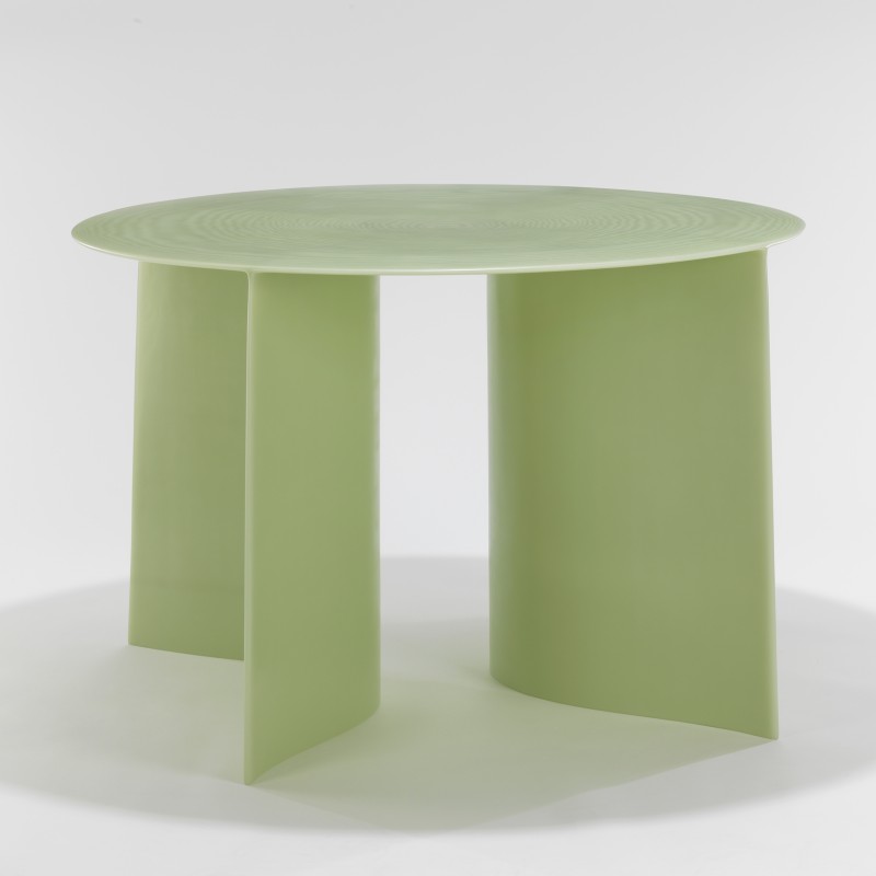 <a href="https://www.galeriegosserez.com/artistes/cober-lukas.html">Lukas Cober</a> - New Wave - Table haute (Vert Opale)